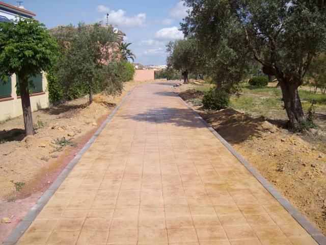 OBRA PLAZA DE BORMUJOS ( SEVILLA )